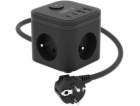 KERG SMART – 3-ZÁSUVKOVÁ NAPÁJECÍ KOSTKA + NABÍJEČKA USB-...
