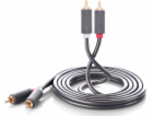 Ugreen Kabel RCA (Cinch) x2 - RCA (Cinch) x2 5m šedý (UGR...