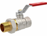 Arco Kulový kohout přímý s poloviční závitovou spojkou 1GW-1 1/4GZ páka nerezová ocel SENA VA30