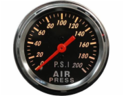 Auto Gauge Automatický ukazatel hodin AUTOMATICKÝ UKAZATEL 52mm AirRide tlakový mechanický