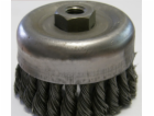 Szczotpol Pletený kartáč s maticí, průměr 75 mm