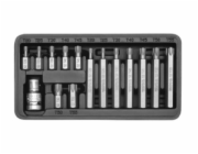 Yato Bity šroubováku Torx T20-T55 15 ks YT-0411