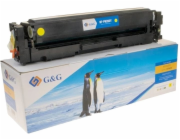 G&G Toner kompatibilní s HP CF542A, NT-PH203Y, HP 203A, žlutý, 1300 ks