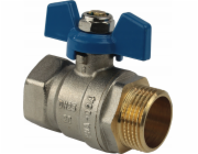 Perfexim Kulový kohout na vodu WZ DN20 motýlkový modrý zesílený PHA-004 G3/4 WZ PN30 N DN20 [10/100]