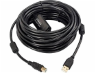 MicroConnect Kabel USB USB-A - USB-B 5 m černý (USBAB5B-A...