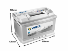 Baterie Varta SD E38, 74 Ah, 750 A, 12 V