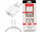 Maxximus Nabíječka MX ALFA 20W PD+QC, USB-A+C + C/C KABEL...