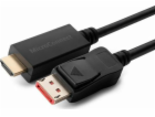 MicroConnect Kabel DisplayPort - HDMI 0,5 m černý (MC-DP-...