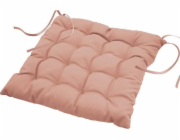 Douceur d`Interieur Interiérový design ESSENTIEL POLŠTÁŘ NA KŘESLO - PRÁŠKOVĚ RŮŽOVÁ 40x40