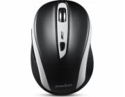Perixx Bezdrátová myš Perixx PERIMICE-721 optická 1600 dpi 2,4 GHz, černobílá, tichá, bez klikání