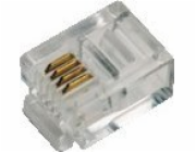 LogiLink ZUB Logilink modulární zástrčka RJ11 6P4C nestíněná