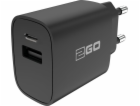 2GO Nabíječka 2GO Ladegerät 20W 2-Port 1x USB-A u. 1x USB...