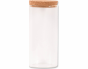 Kesper Skleněná kuchyňská nádoba s korkovým uzávěrem