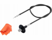 JJC Dálkové ovládání/lankové uvolnění JJC TCR70BK Mechanické lankové uvolnění s pojistkou, délka 70 cm