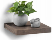 Homea Nástěnná police MDF, délka 25 cm