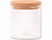 Kesper Skleněná kuchyňská nádoba s korkovým uzávěrem