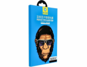 Partner Tele.com Tvrzené sklo 5D Mr. Monkey Glass - APP IPHO 12 / 12 Pro (6.1) černé (silný matný)