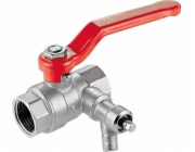 Perfexim PHA-008 G1/2 WW PN30 C DN15 Kulový kohout s vypouštěcím ventilem CuZn-C