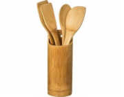 5five Sada kuchyňských doplňků z bambusu, 5 kusů