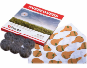 Rycote Rycote Overcovers, šedá - 6 kožešin / 30 samolepek