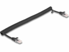 Delock DELOCK RJ45 Spiralkabel Stecker zu Stecker Cat.5e ...