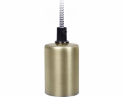 Sigma Závěsná lampa 8 cm, matně zlatá, industriální