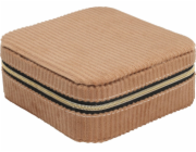 Home Styling Collection Šperkovnice z manšestrové kolekce pro domácí styling, 12 x 12 x 5 cm