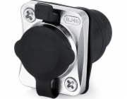 Alcasa Alcasa S6 IC06-R002 Zástrčka RJ45 Černá, Metalická