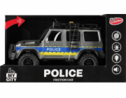 Mega Creative Mega kreativní auto policejní hračka terénní hračka 30x17x14 moje město MC24