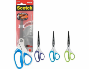 3M Kancelářské nůžky SCOTCH®, titanové, 20 cm, různé barvy