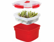 Sistema Mikrovlnný napařovač o objemu 2400 ml