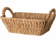 Home Styling Collection Kolekce pro domácí styling Pletený chlebník BRAID s vodním hyacintem a uchy, 30 x 20 cm