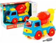 Polesie Polesie 84804 Přeprava bloků Domíchávač betonu 29 prvků v krabici