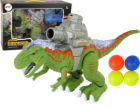 TRITON Figurka dinosaura s katapultem LeanToys chodí a st...