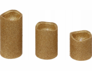 Atmosphera Sada 3 LED svíček v různých velikostech