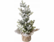 Boltze Umělý vánoční stromek v jutovém květináči TANNE, 31 cm