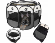 Leobert Ohrádka pro psy/kočky 74x74x43cm - šedá