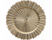 Atmosphera Podtácek pod pohár Fluted Gold, O 33 cm