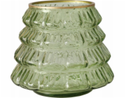 Boltze Skleněný svícen TIWA, výška 11,5 cm