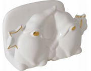 Boltze Home Keramický držák na ubrousky s motivem skřítků MADDY