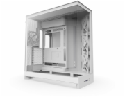 NZXT H9 Flow  (weiß (matt), Tempered Glass x 2)