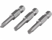 Wolfcraft Sada bitů šroubováku Solid bezpečnostní, Tri-Wing 1268000
