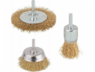 Sada mosazných kartáčů, 3 kusy 2739000