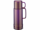 ROTPUNKT Skleněná termoska o objemu 0,5 l, lesklá ametyst...