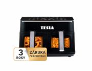 TESLA AirCook DualZone Q460 XXL - multifunkční duální digitální horkovzdušná fritéza