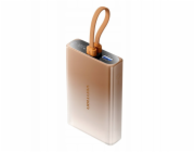 Powerbank Vention 10000 mAh USB-C + Lightning + USB-A 22,5W z wyświetlaczem LED miedziany