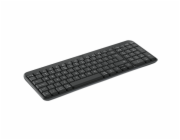 Logitech K250 - kompaktná bezdrôtová klávesnica - grafitová - CZ/SK