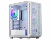 ENDORFY Case Arx 500 ARGB, Průhledná bočnice, ATX, 4x140mm ARGB Fan, bílá