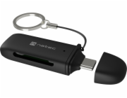 Natec Čtečka karet SCARAB C SD/MICRO SD s USB 3.2