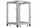 Lanberg Otevřený rack 19 palců 15U 600x600-1100 nastavite...